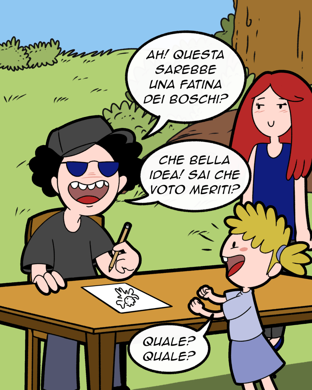 Che prof severo