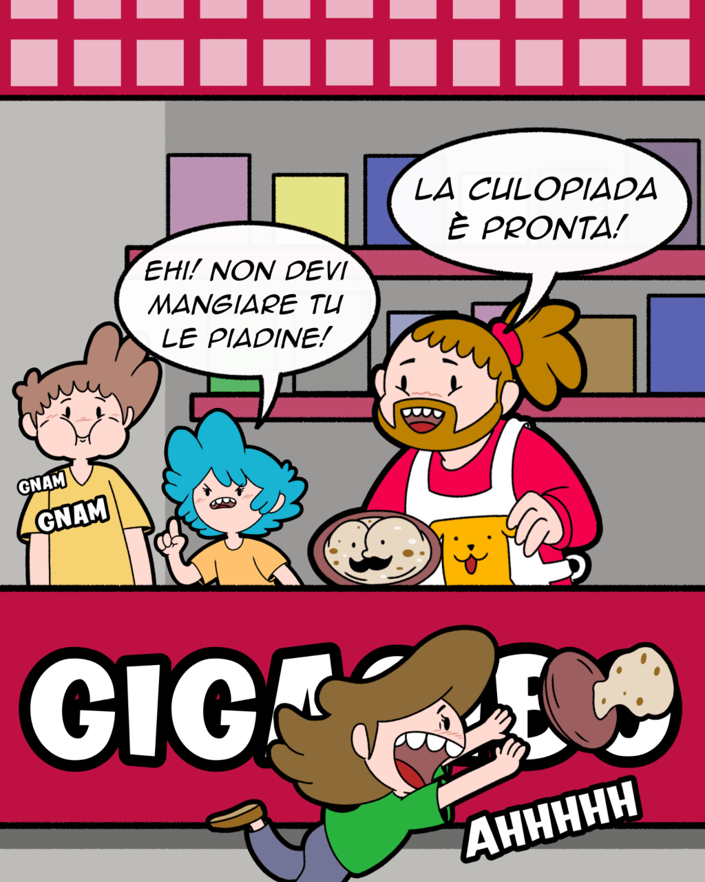Fumetti e piadine