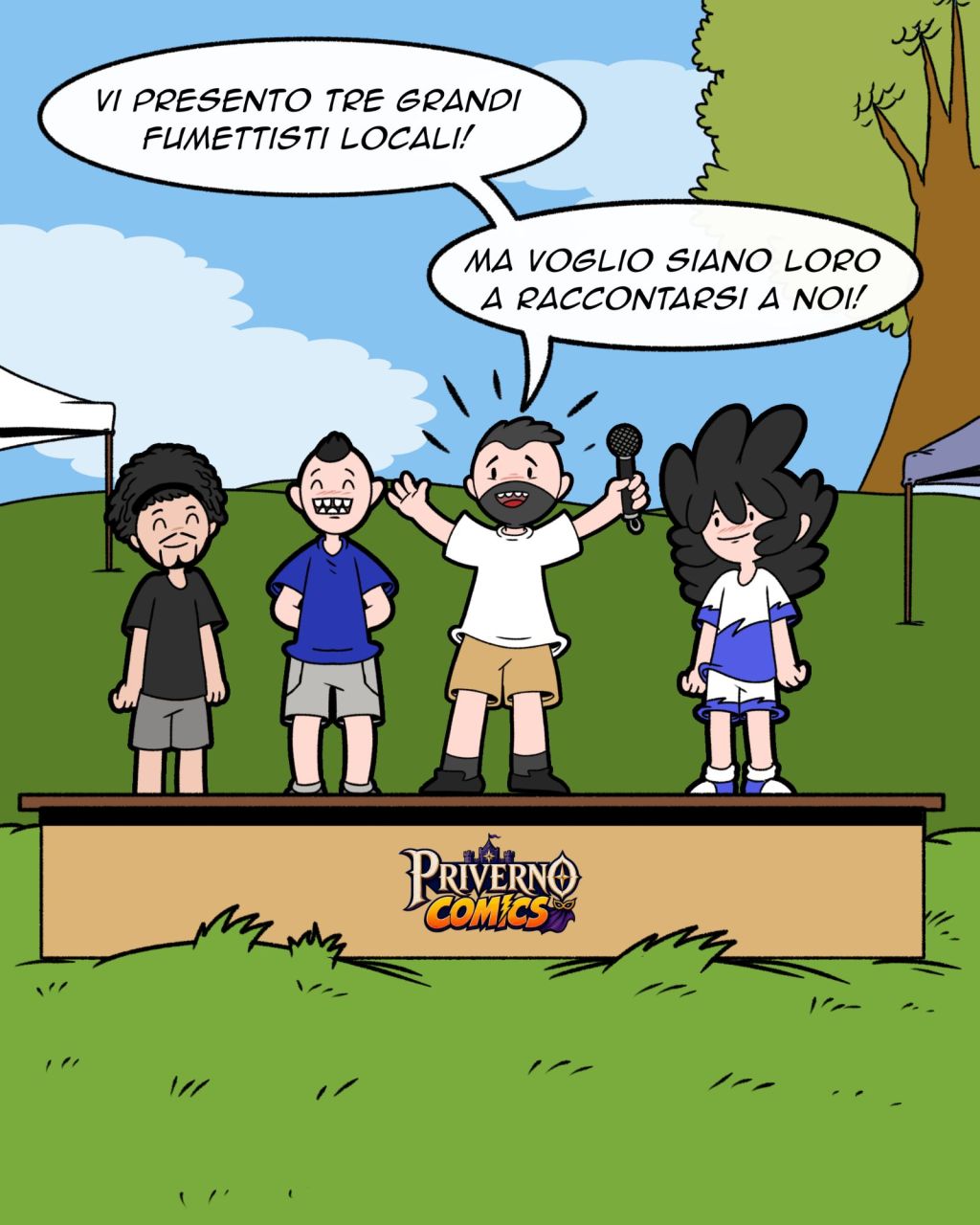 Lasciatemi… parlare!!!